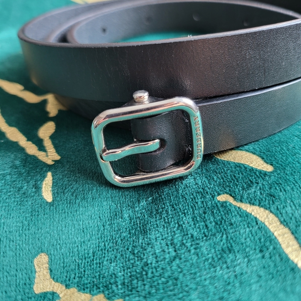 Burberry DarkLeather Belt - Picture 3 of 7